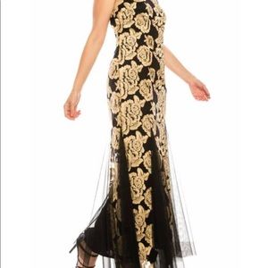 Alex Evenings formal black tie dress, worn once, size 18